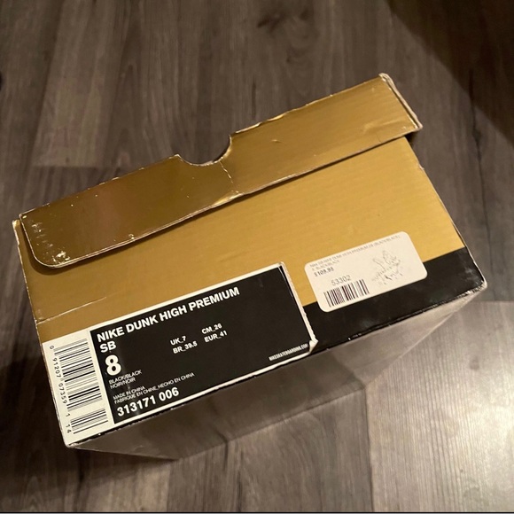 Nike SB Dunk High Twin Peak size 8 - Picture 8 of 9